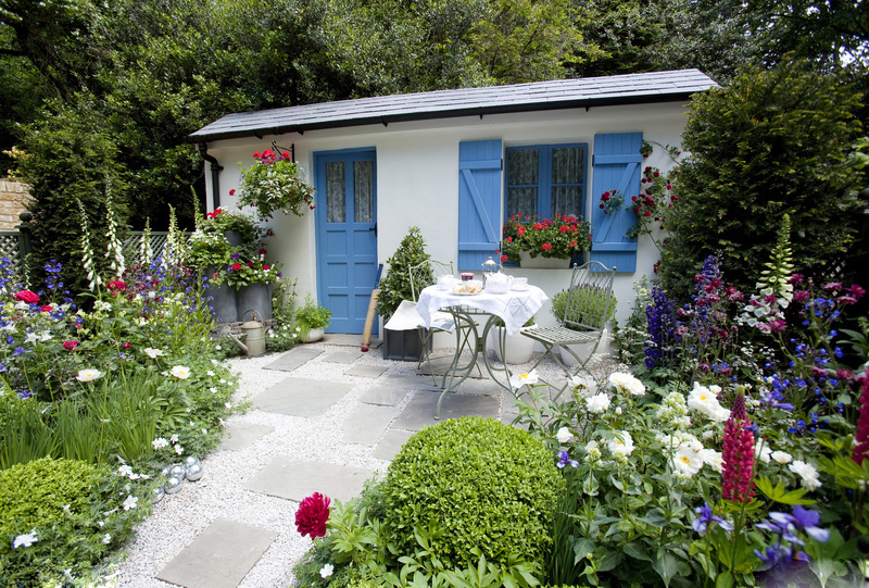 庭院设计|18款现代田园花园，适合美好而又简单的生活~