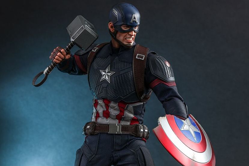 ht在d23 expo上抢发的复联4美队,答应我千万别买好么!