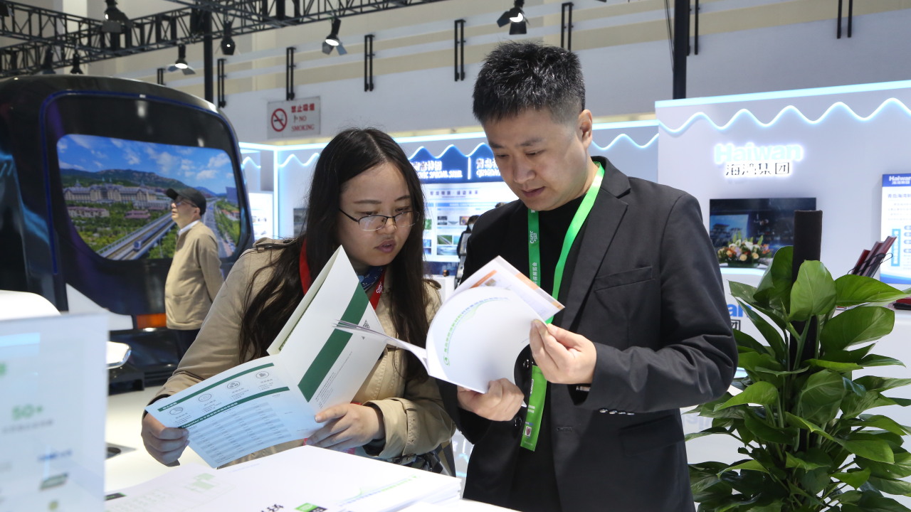 华世洁闪耀2025中国国际环保展：创新科技领航绿色未来，青岛力量闪耀京城！(图14)