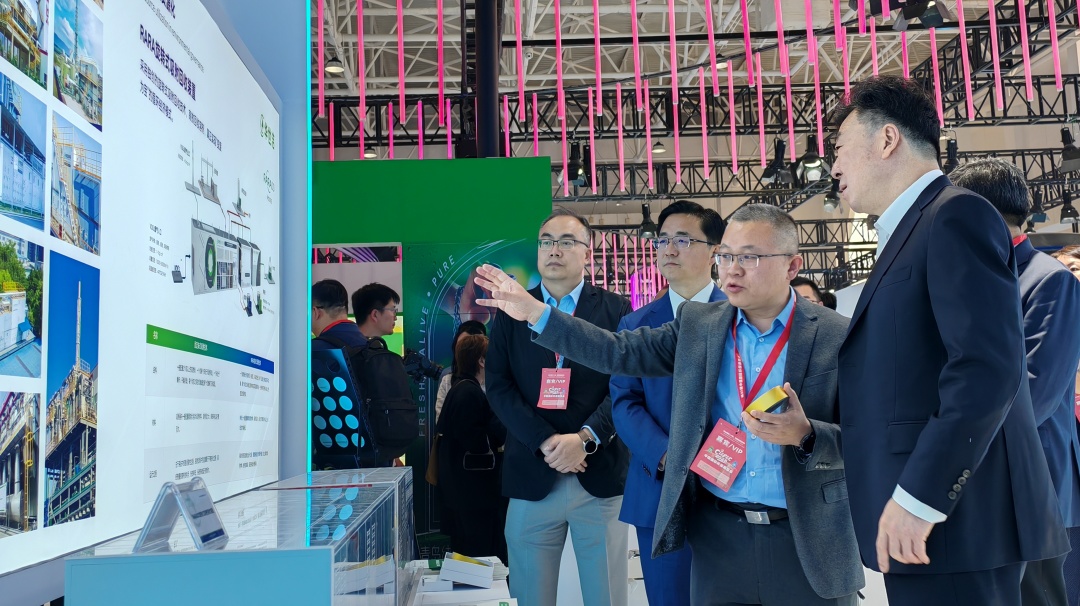 華世潔閃耀2025中國國際環(huán)保展：創(chuàng)新科技領(lǐng)航綠色未來，青島力量閃耀京城！(圖5)