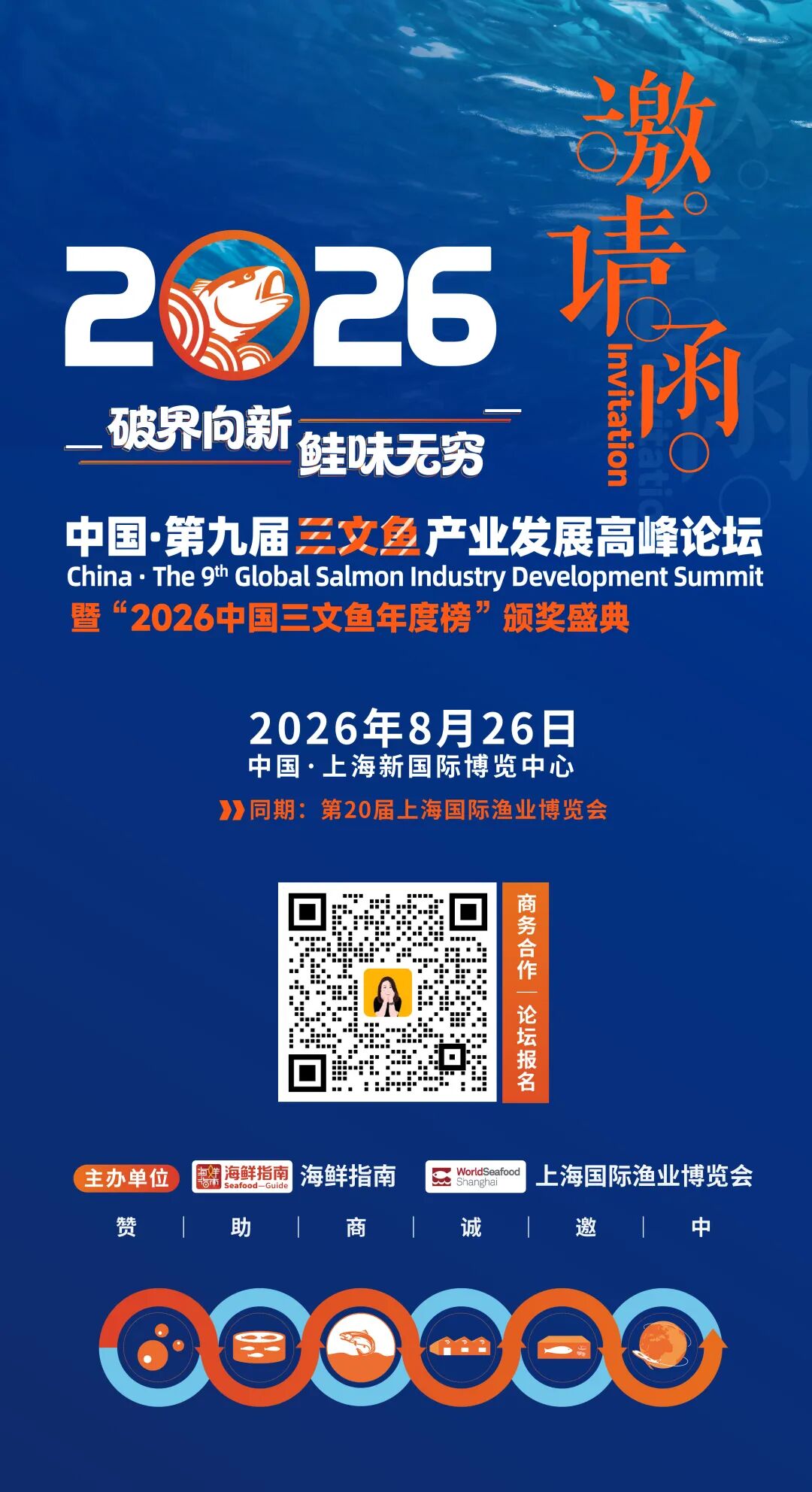 “鲑”期至！定档8月26日上海，中国 · 第九届三文鱼产业发展高峰论坛邀您共赴行业盛会！(图6)