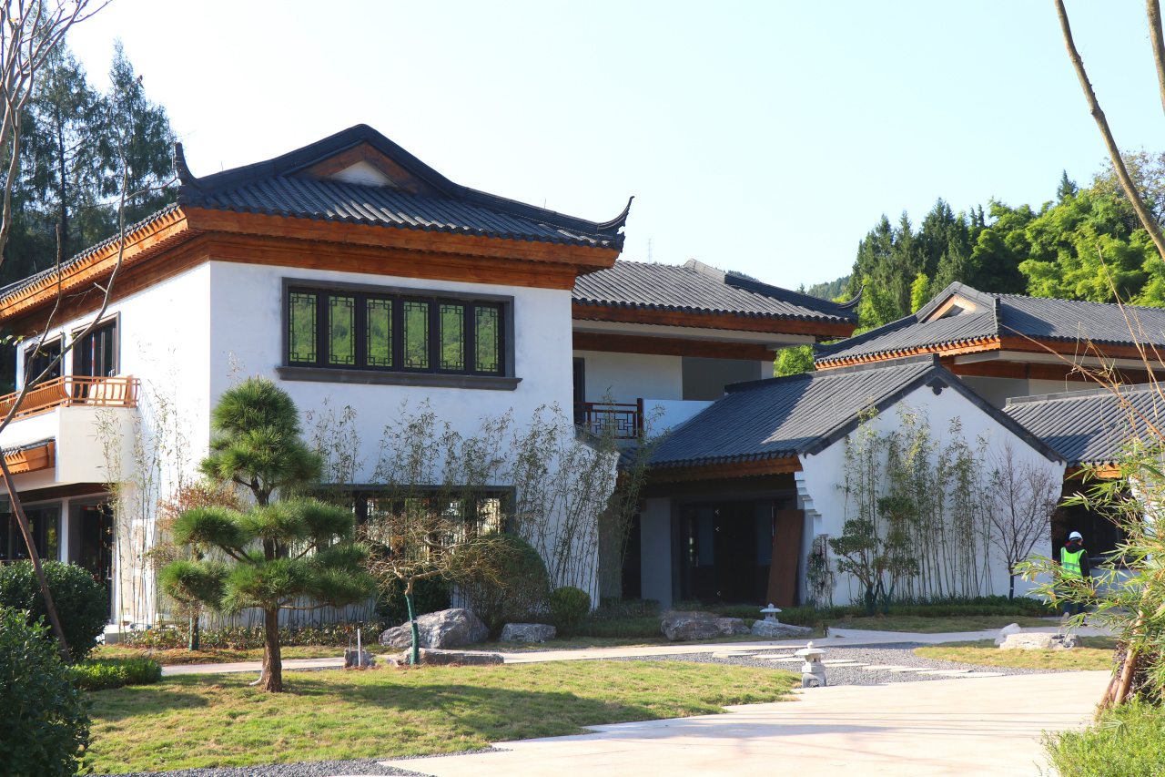 聚焦项目建设丨持续加力稳投资,九寨山景区森林康养基地建设项目提速推进(图4) 聚焦项目建设丨持续加力稳投资,九寨山景区森林康养基地建设项目提速推进(图4)