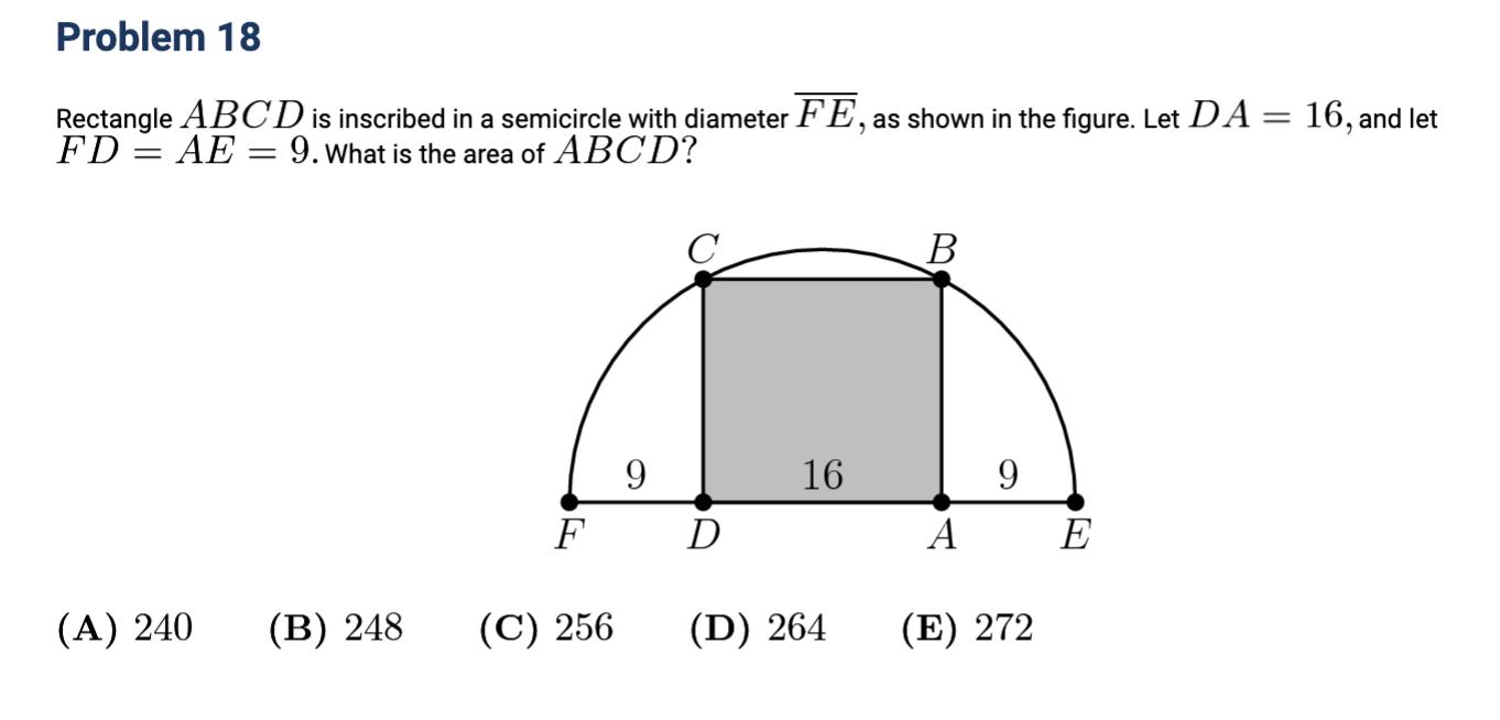 AMC8数学竞赛真题及答案
