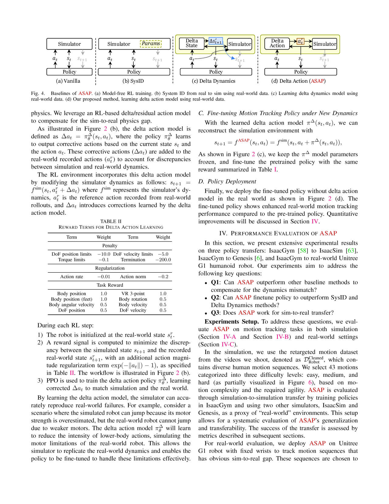 卡内基梅隆大学提出 ASAP 框架，破解虚拟与现实的动作「鸿沟」