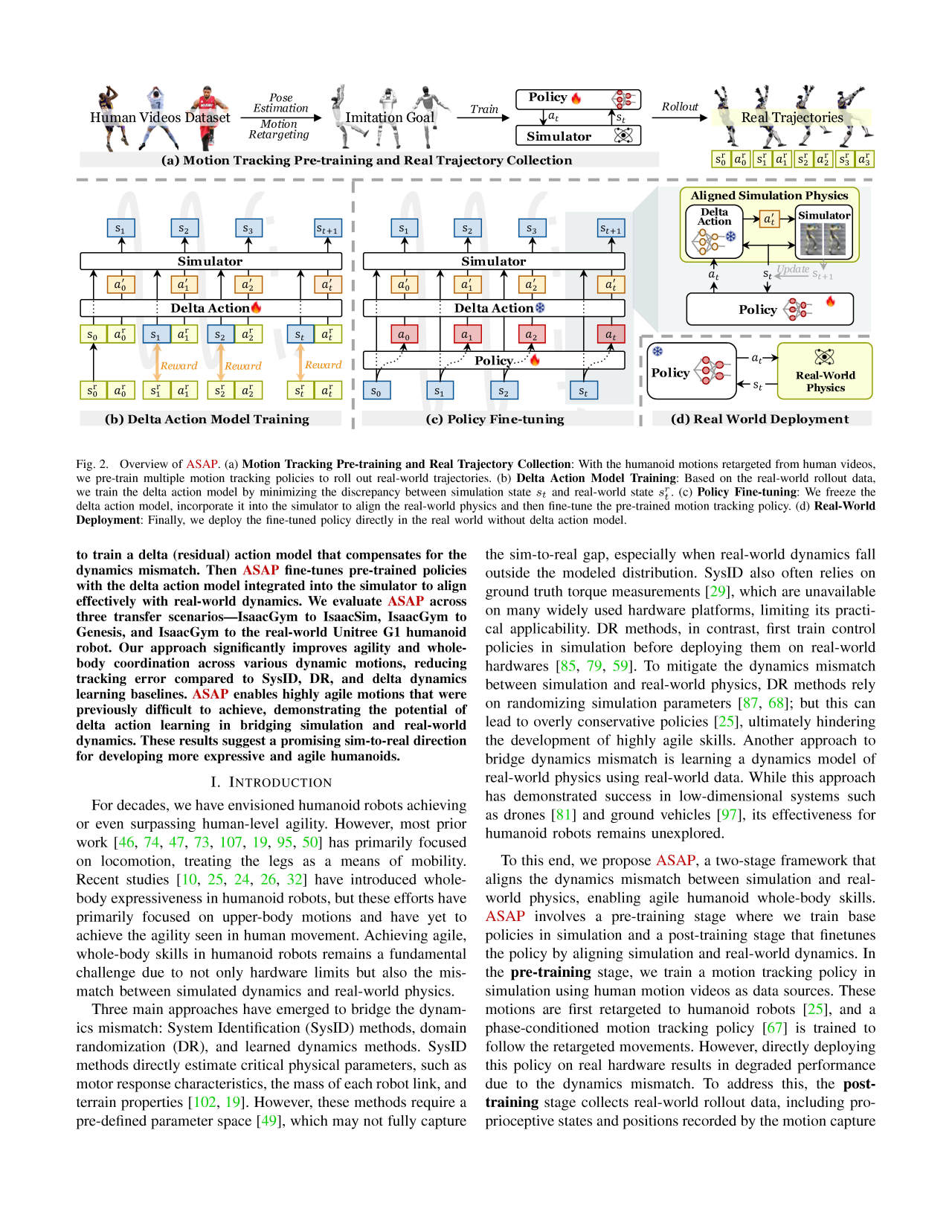 卡内基梅隆大学提出 ASAP 框架，破解虚拟与现实的动作「鸿沟」