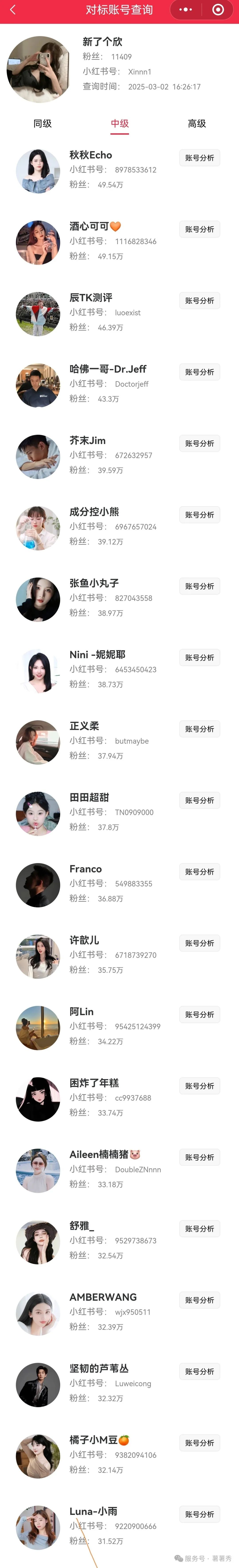 合集 | 薯薯秀/红薯秀小程序主要功能介绍（20251015）